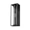 Z-Lite Dunbroch 1 Light Outdoor Wall Sconce, Black & Clear 584B-BK - alternate 7